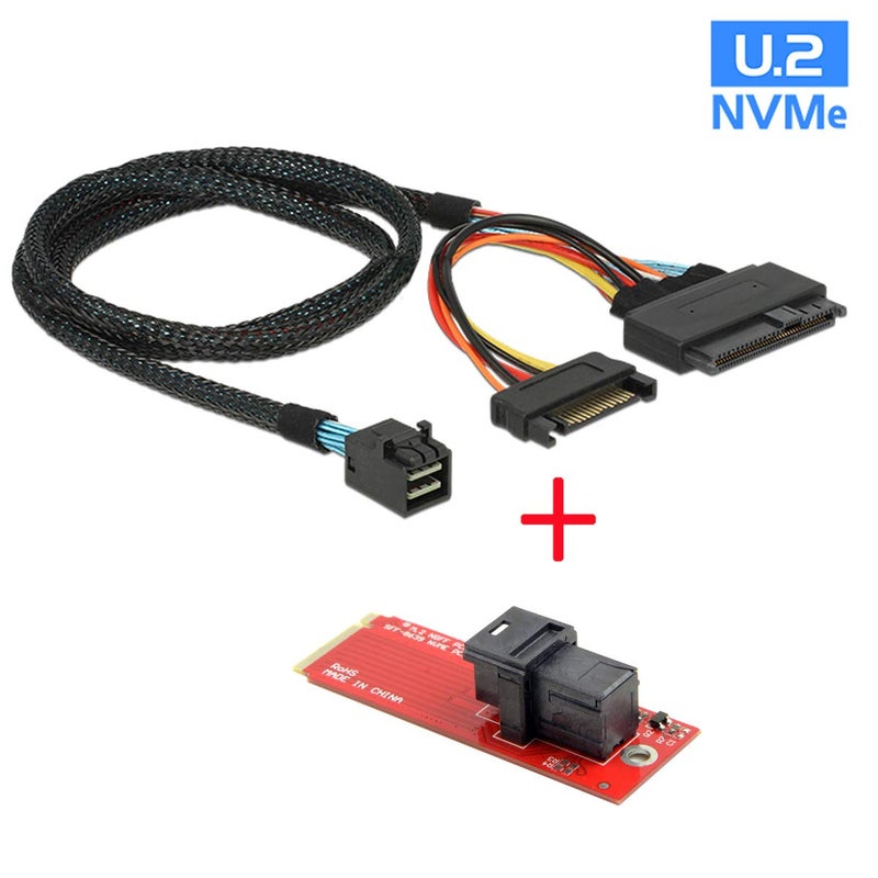 Chenyang SFF-8643 to U.2 SFF-8639 Cable with SFF-8643 to NGFF Adapter for Mainboard U.2 SSD 750 P3600 P3700 - Image 3